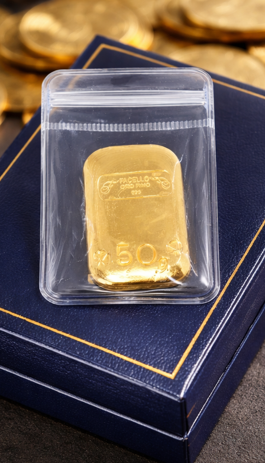 Lingotes de oro Facello Joyeros